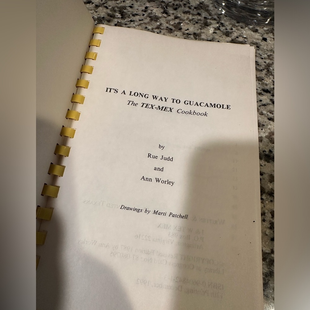 It’s a Long Way to Guacamole Cookbook